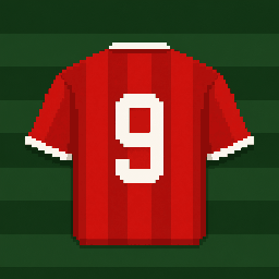 Pixel-Trikot mit Nummer 9